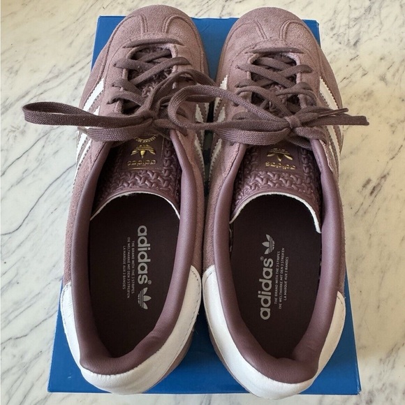 Adidas Gazelle Indoor Women's Shadow Fig - Picture 3 of 5